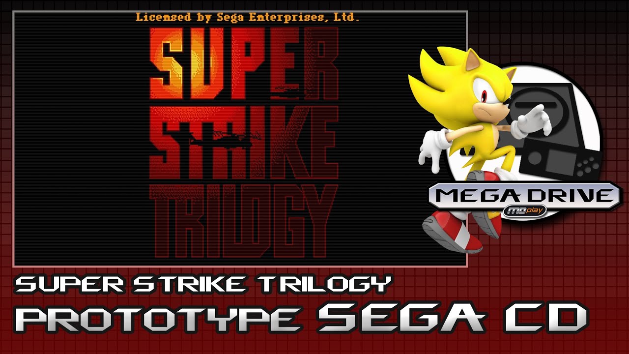 SUPER STRIKE TRILOGY - PROTOTYPE Versão nunca lançada para SEGA CD