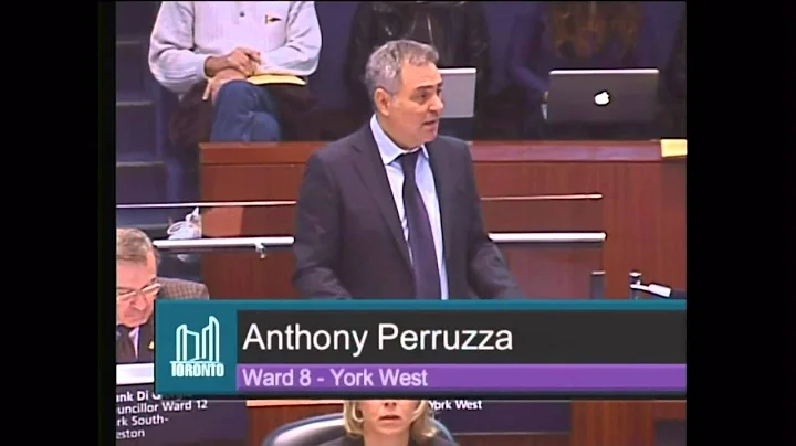 Anthony Perruzza "We've done what I think we neede...