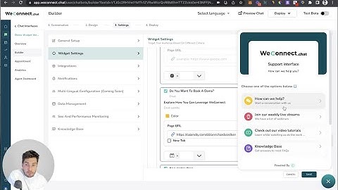 Tutorial: Designing Chat Widgets, Welcome Screens, Proactive (Video) Messages.