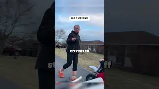 Karen Goes Off on Dirtbikers 🙄
