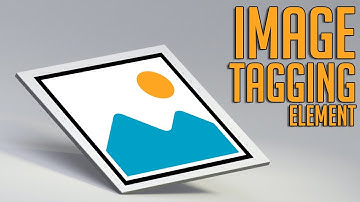 Template designer: Image tagging element
