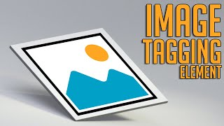 Template designer: Image tagging element
