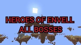 Minecraft Heroes of Envell All Bosses ( 1.20.1 Mod )