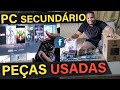 💻 MONTEI UM PC USADO DO ZERO GTX 1050 Ti - Servidor + Gamer Compacto 🔥