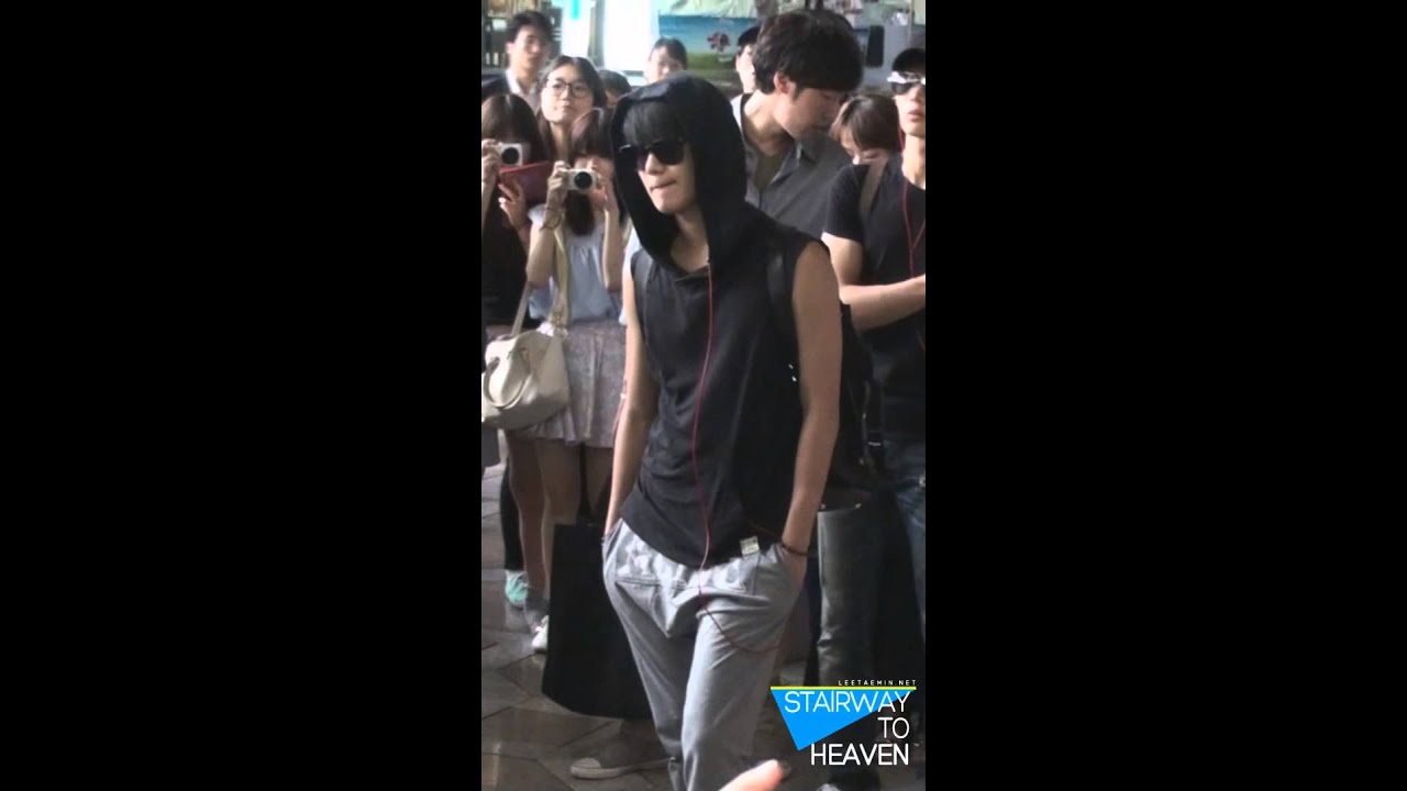 130901김포공항 출국 taemin [DO NOT REUPLOAD AND EDIT]