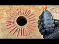 🔥 BIG FIRECRACKERS vs HOLE 🔴 EXPLOSIONS  FIRECRACKER UNDER THE GROUND