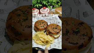 Tawa Burger #recipe #vegetarianrecipies #food #vegfoodjunction #cooking #foodforfoodies #easyrecipe