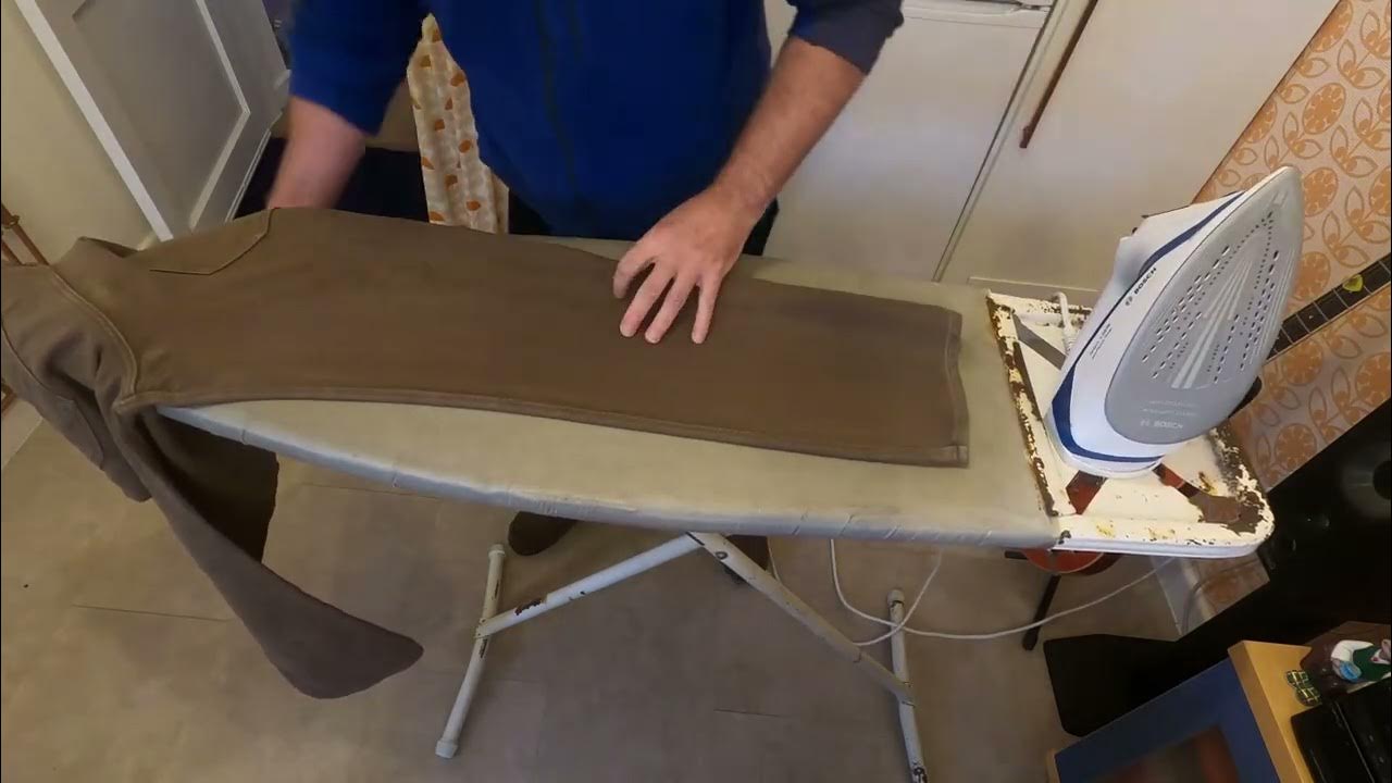 How to iron your jeans quickly and effectively YouTube
