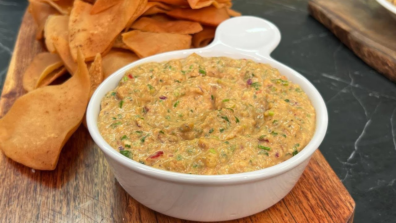 طريقة عمل تغميسة الرنجة بالطحينة | سنة أولى طبخ مع الشيف سارة عبد السلام