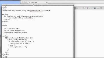 JS 4U 144: JQuery each() Function