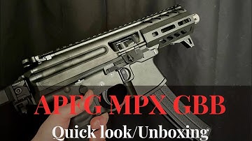 Revealing APFG MPX GBB in all its Glory 室內殺手利器!