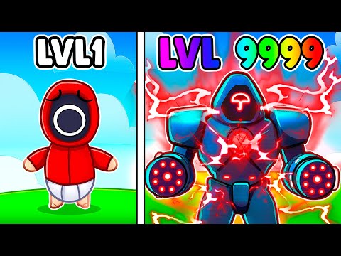 Upgrading Noob To God SQUID EVOLUTION With MY CRAZY FAN GIRLS...