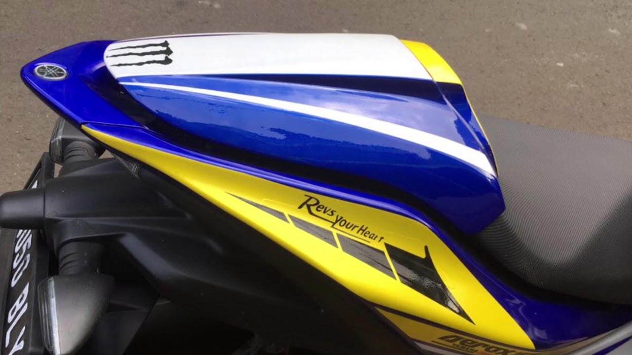 Single Seater Yamaha Aerox 155 Racing Look YouTube