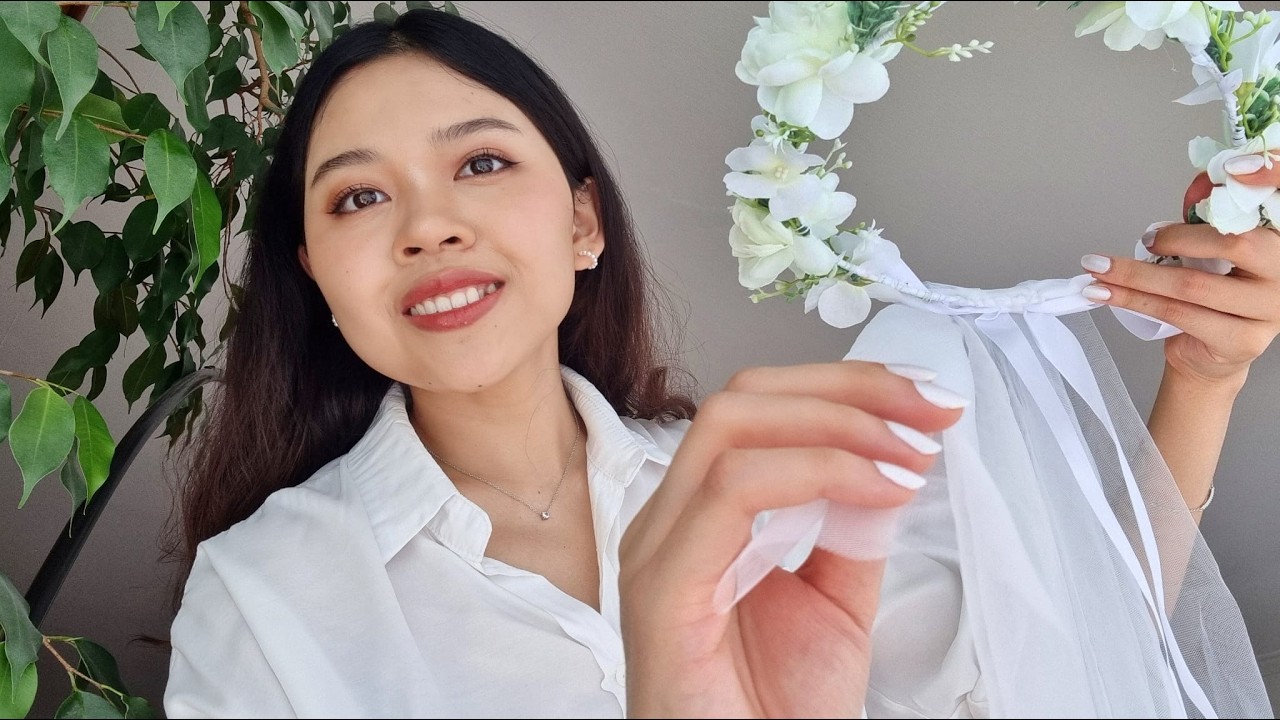 ASMR แต่งหน้า ทำผมให้คุณเจ้าสาว 👰‍♀💒