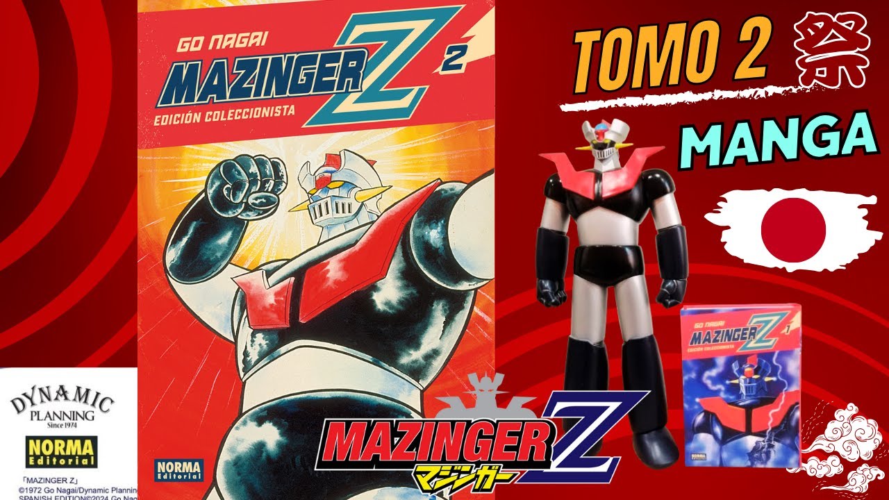 MAZINGER Z MANGA l Nueva Edición Coleccionista l Enseñando el Tomo 2