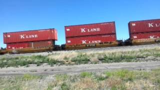 A "K" line double stack train