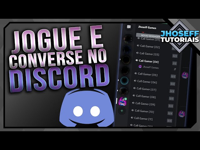 Como entrar numa call do Discord? - @hunkgamerbrl 