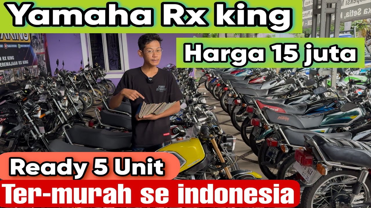 YAMAHA RX KING - STOK MELIMPAH - HARGA 15 JUTA AN - TERMURAH