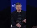 Elon Musk's Prediction On The Future Of Robots & AI | Davos