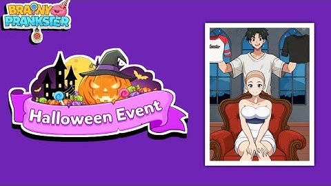 Brainy Prankster Halloween Event Level 2 |Help The Girl Nail Her Costume| Walkthrough Solution