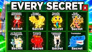 Unlocking EVERY Secret Brainrot in 24 Hours Getting Every Secret Brainrot In 24 Hours