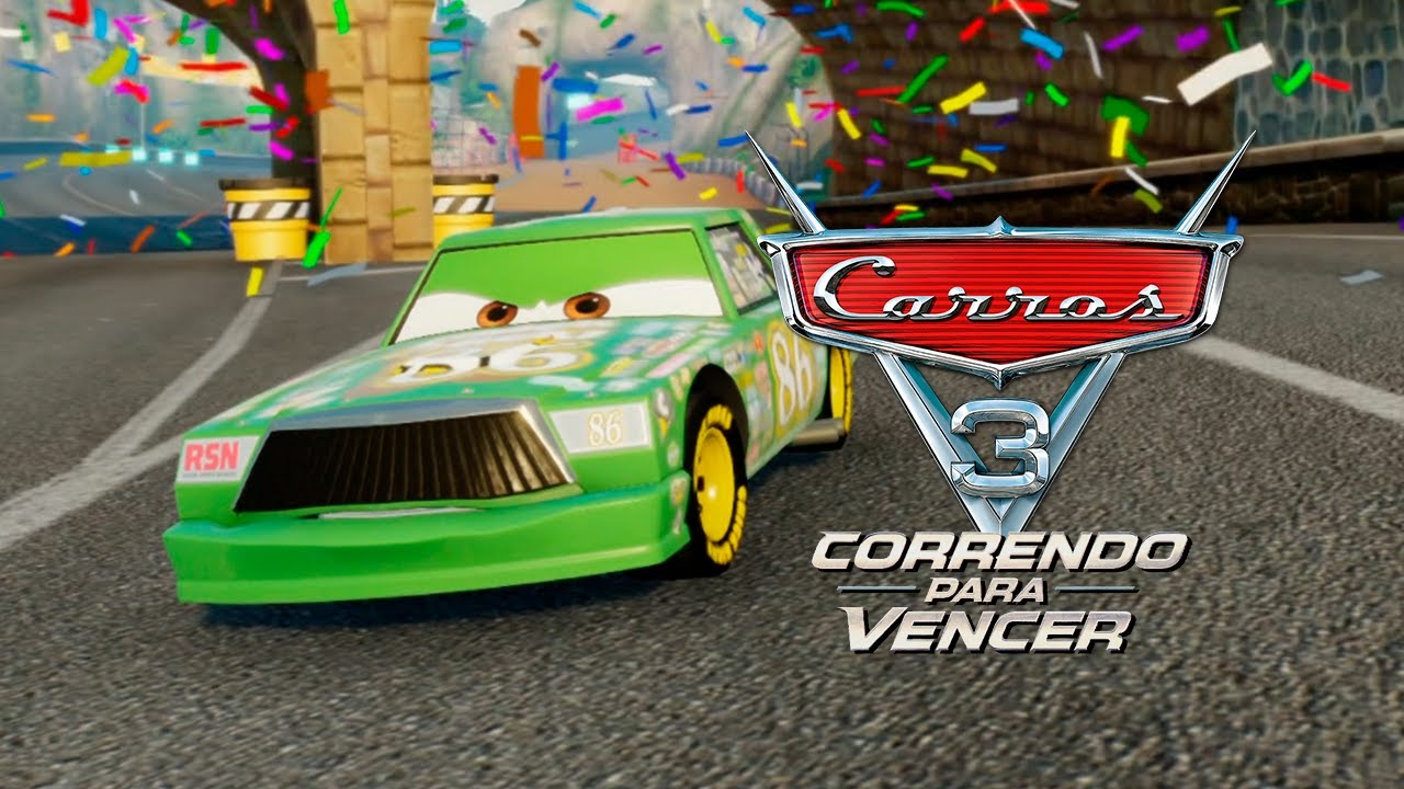 CARROS 3 (PS4/PS3/XBOX ONE/XBOX 360/Wii U/SWITCH) #18 - McQueen vs. Chick  Hicks! (Dublado em PT-BR) 