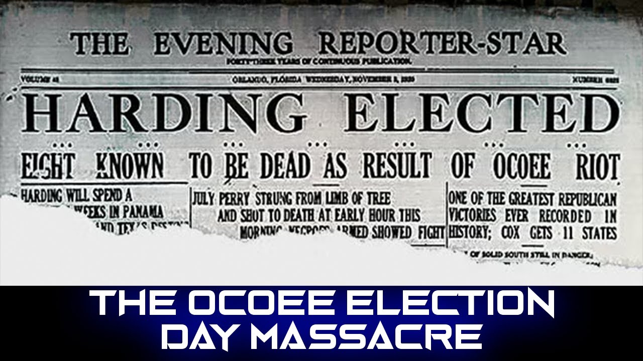 Sarah & Connor EP 30: Ocoee Massacre  Racial Violence and Voter Suppression in 1920 Florida