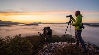 Sonnenaufgang fotografieren im Pfälzerwald