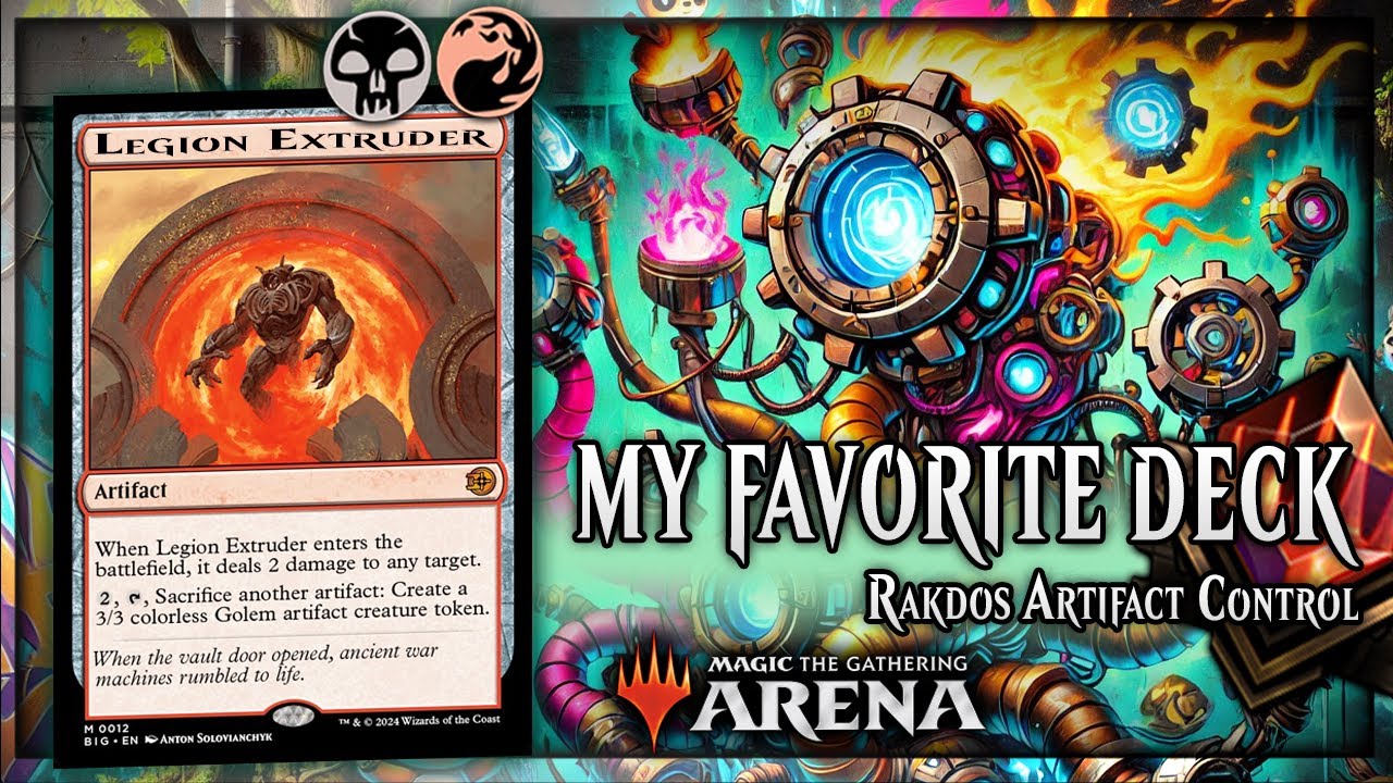 🔥 LEGION EXTRUDER Is the Rakdos Wincon You Didn't See Coming! 💣 MTG Arena