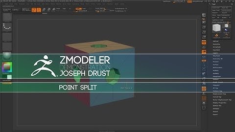 ZBrush ZModeler Point Actions - Point Split
