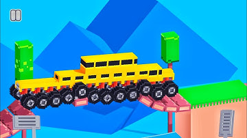 Fancade Drive Mad Monster Truck All New Levels Gameplay Android,iOS Part 46
