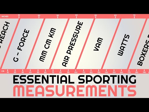 The essential guide and explanation of measurements used in sport. (7-12)