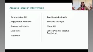 Naturalistic Developmental Behavioral Interventions for Autism Spectrum Disorder