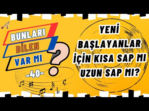 Yeni başlayanlar için kısa sap mı-uzun sap mı?