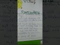sketch of corona virus write precautions and symptoms image