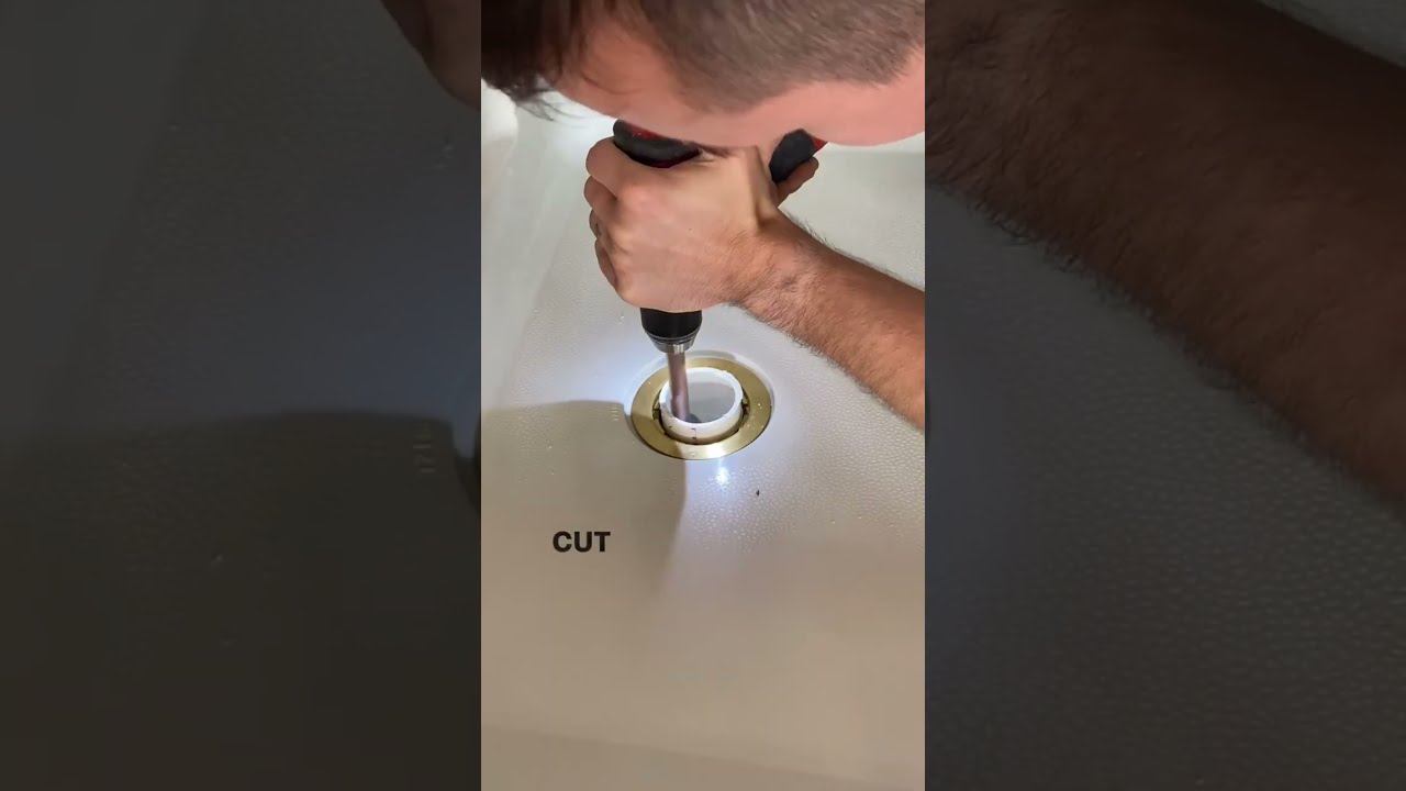 How To Install A No Caulk Shower Drain 