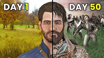 I Spent 50 Days in a Zombie Apocalypse in Fallout 4