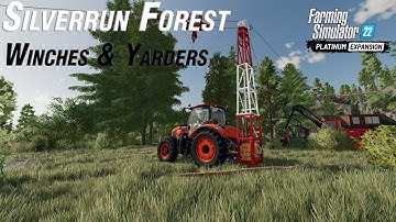 How Yarder and Winches Work For Logging - Farming Simulator 22 Platinum Edition