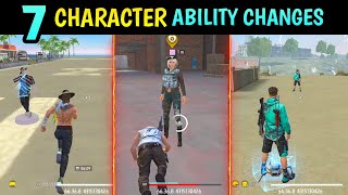 7 Character Ability Changes In New OB44 Update | Glistering Royale & Mystery Shop | Garena Free Fire