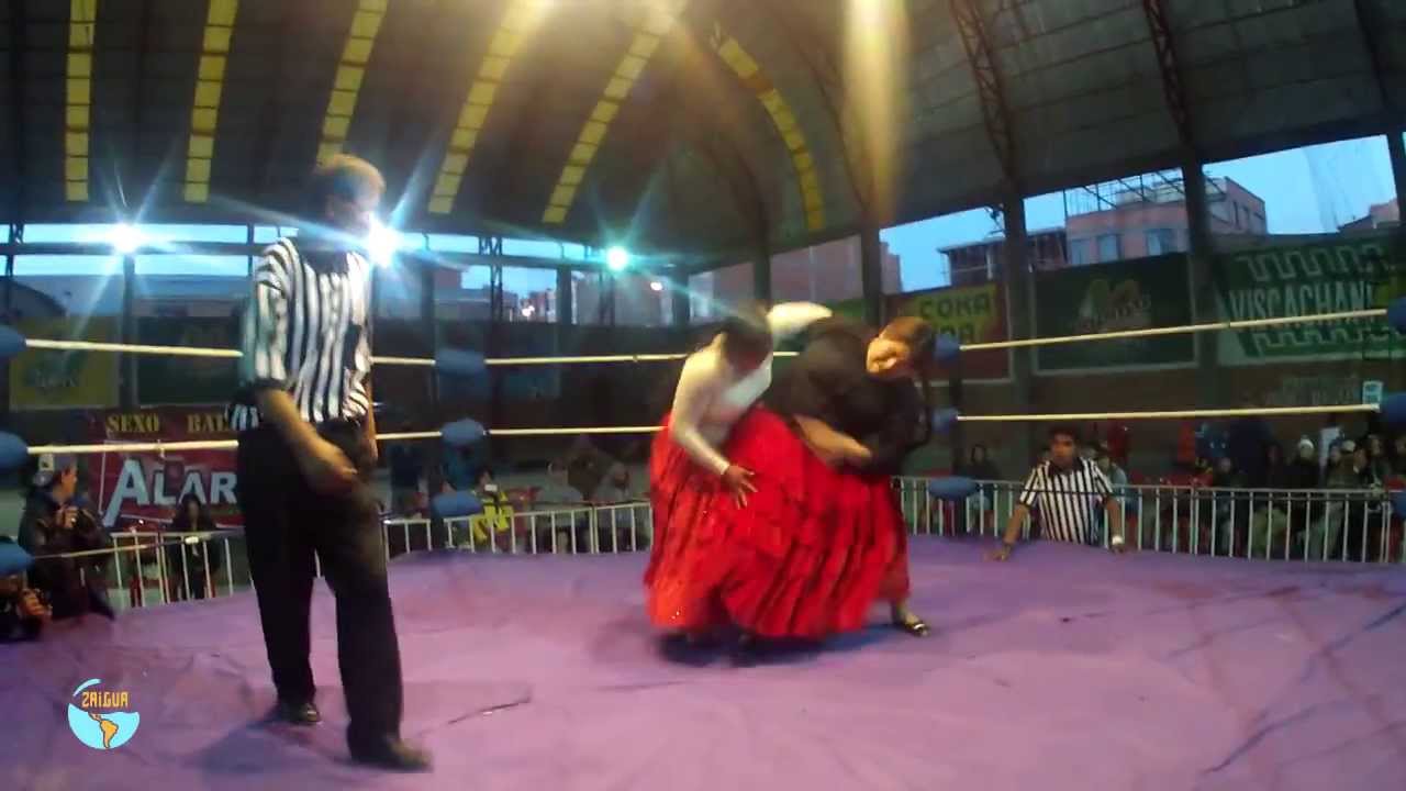 Zaigua - Lucha de cholitas