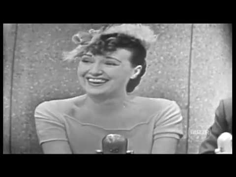 Gypsy Rose Lee--The Name's the Same, 1953 TV - YouTube