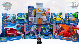 Latest Paw Patrol toys Jungle Pups with Rescue Knights Castle HQ unboxing no talking toy review ASMR