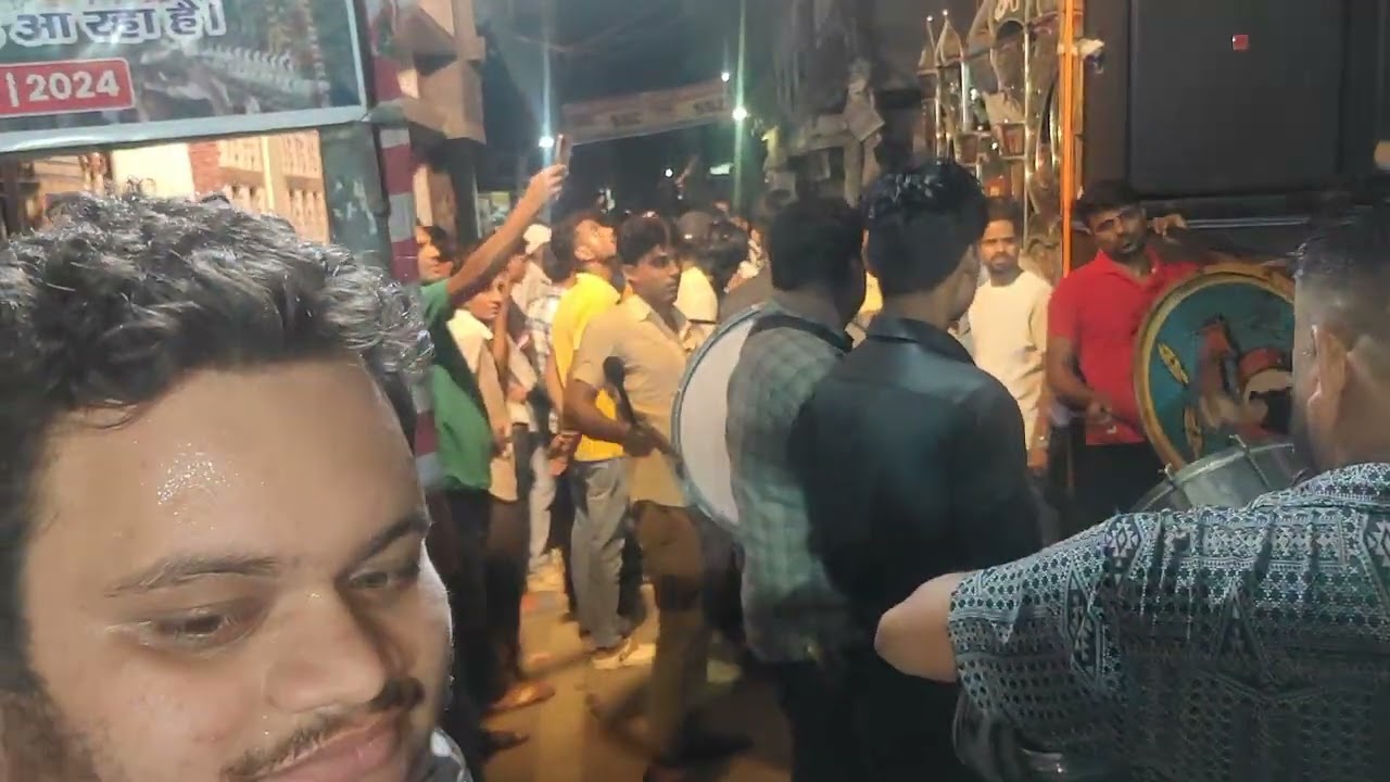 🎷 BALAJI BAND 🎷 GURUGRAM HARYANA | QAWALI | IS SHANE KARAM KA KIYA KAHANA | RAMNA ROAD MUHARRAM 2024