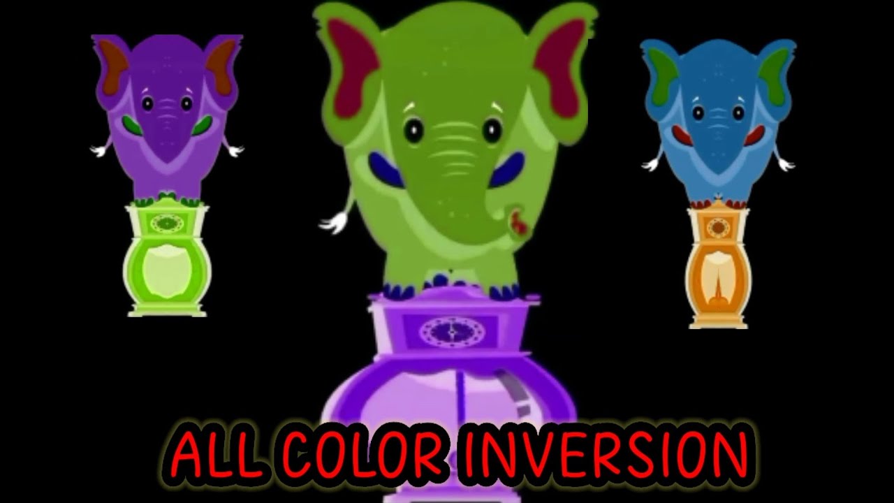 ALL COLOR INVERSION EFFECTS+ SOUNDS EFFECTS|HICKORY DICKORY DOCK ...