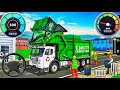 Clean city garbage truck driving  trash truck city construction simulator 3d android gameplay