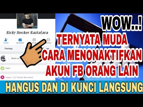 Cara melaporkan akun facebook agar ditutup