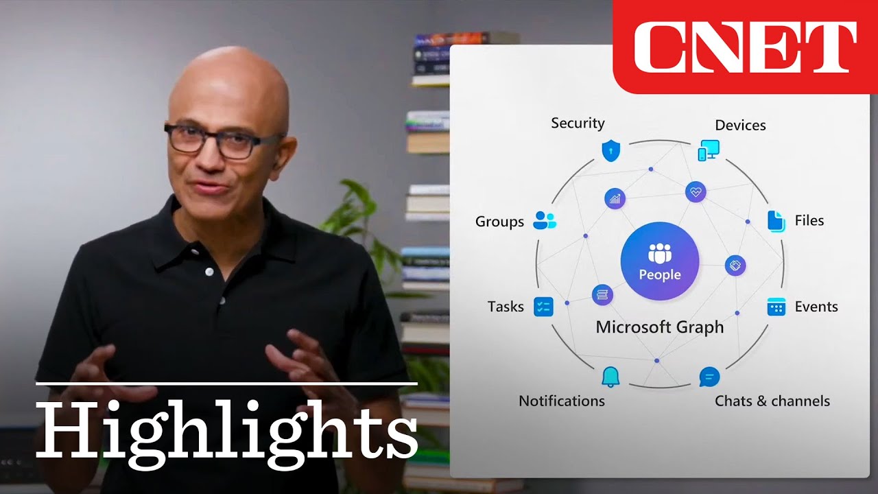 Watch Microsoft's Satya Nadella Reveal Apps Working With Teams