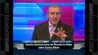 RICARDO LA-VOLPE Critica y Ofende a Carlos Albert / FUTBOL PICANTE con Jose R. Fernandez