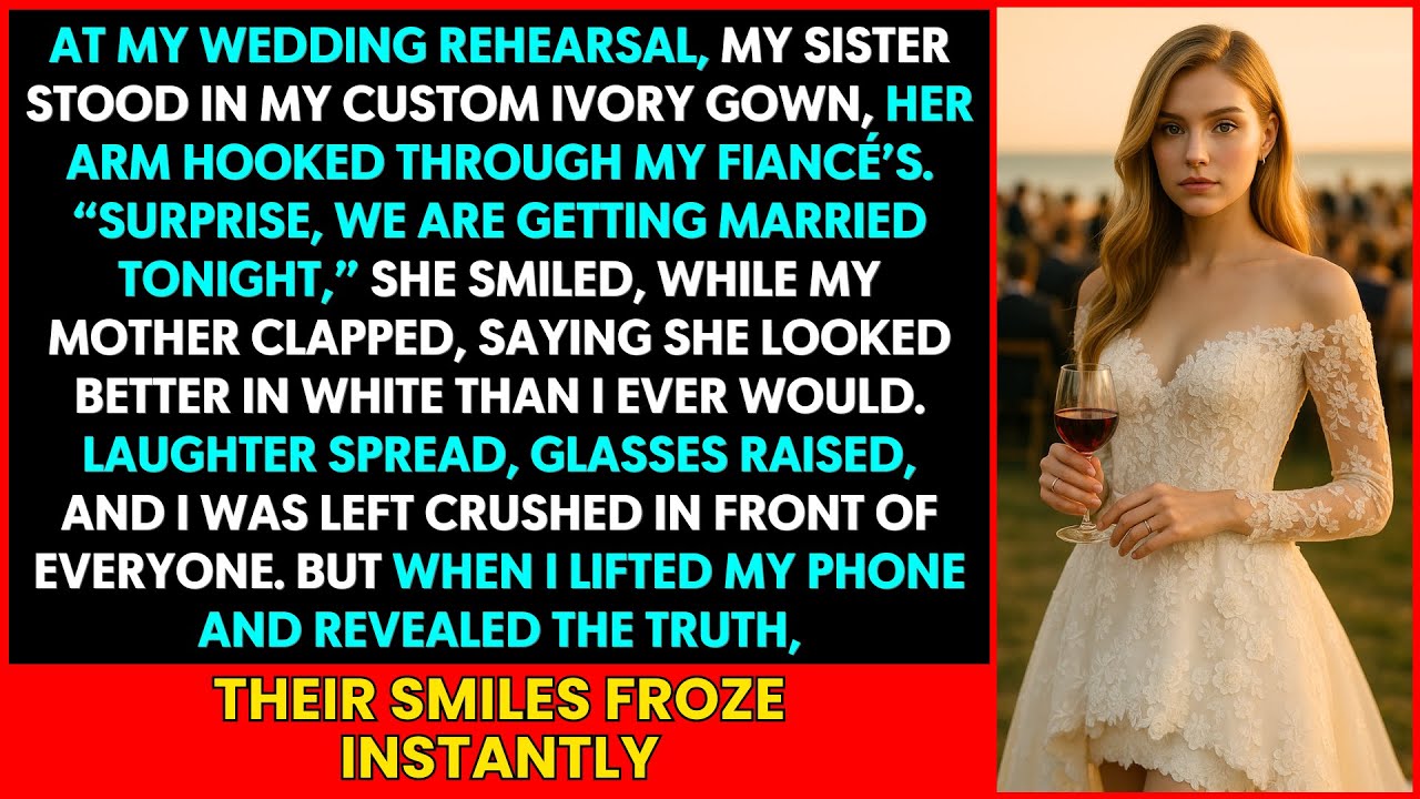 My Sister Showed Up in My Wedding Dress With My Fiancé — But They Never Expected What Happened Next