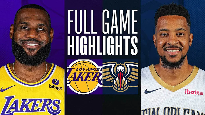 LAKERS at PELICANS | FULL GAME HIGHLIGHTS | April 14, 2024